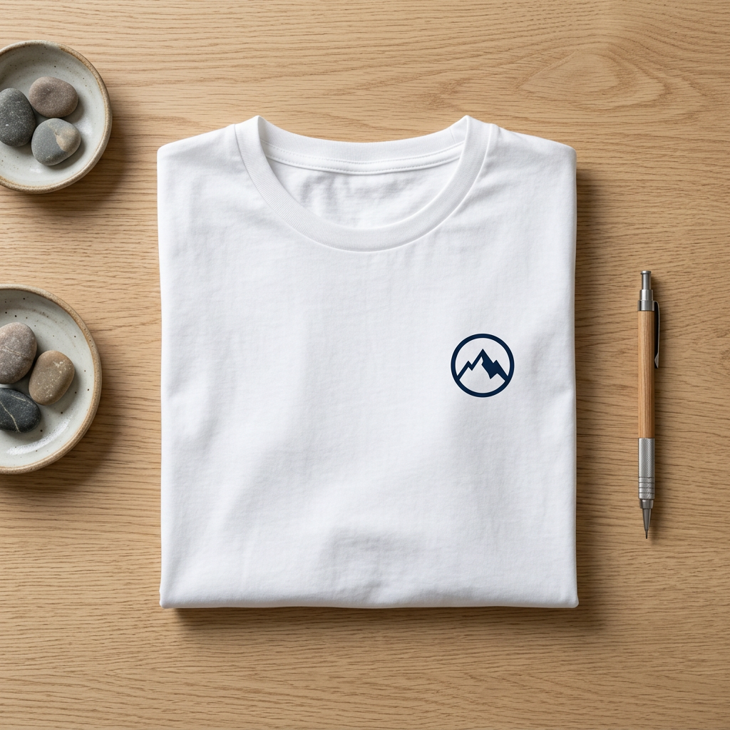 Flat-lay on a table